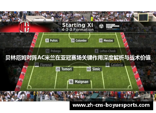 贝林厄姆对阵AC米兰在亚冠赛场关键作用深度解析与战术价值